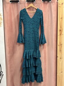 Vestido Flamenca Encaje Trendy - Imagen 3