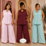 Conjunto Chaleco Rayas Fluido mid