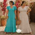 Vestido Bata Flamenca Lunares Sanlucar