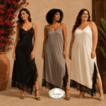 Vestido Saten Asimetrico Trendy