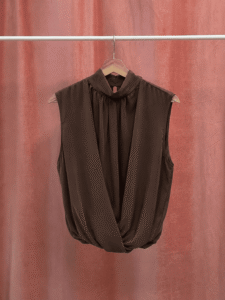 Blusa Gasa Globo Cruzada - Imagen 4