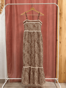 Vestido Boho Nature Chic Bordado - Imagen 5