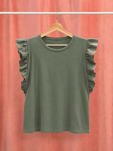 Camiseta Basic Volantes - Imagen 2