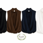 Blusa Gasa Globo Cruzada