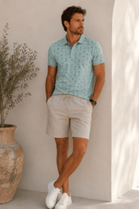 Polo Palmeras Man (S-2XL) - Imagen 4
