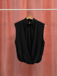Blusa Gasa Globo Cruzada - Imagen 2