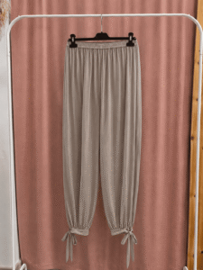 Pantalón Lazada Cuadros Bombacho Curvy y Pequeño - Imagen 5