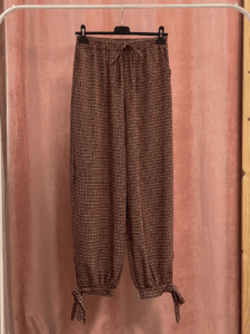 Pantalón Lazada Cuadros Bombacho Curvy y Pequeño - Imagen 4
