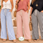 Pantalón Ancho Rayas Trendy (M-XL)