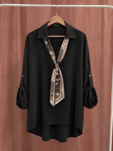 Blusa Pañuelo Trendy Curvy - Imagen 3