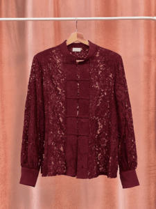Camisa Asia Encaje Curvy - Imagen 3