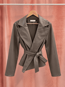 Chaqueta Polipiel Gabardina Trendy - Imagen 3