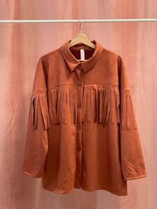 Chaqueta Antelina Flecos Premium Curvy - Imagen 2