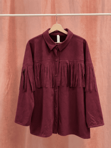 Chaqueta Antelina Flecos Premium Curvy - Imagen 3