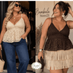 Top Encaje Chic Curvy