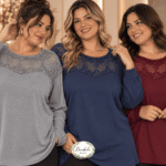 Camiseta Encaje Canale Curvy