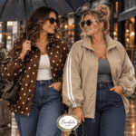 Bomber Cortavientos Tendencia Premium Curvy