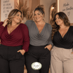 Body Cuello Drapeado Curvy