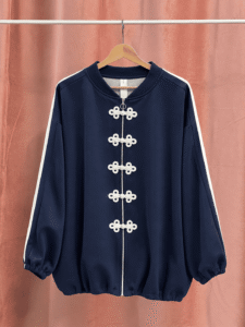 Chaqueta Sudadera Boton Chino Curvy - Imagen 2