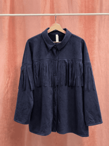 Chaqueta Antelina Flecos Premium Curvy - Imagen 5