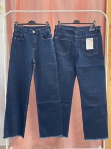 Vaquero Ancho Desflecado Curvy-Mid (44-52) (38-48) - Imagen 2