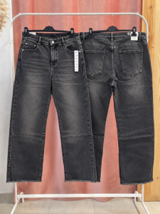 Vaquero Ancho Negro Curvy (44-52) - Imagen 3