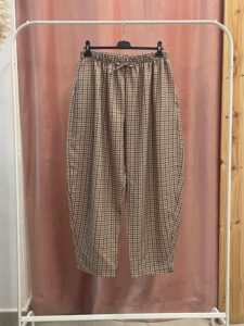 Pantalón Balloon Cuadros Premium Curvy - Imagen 6