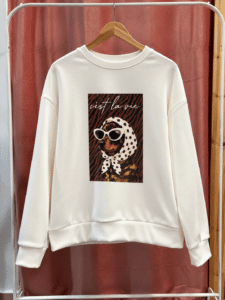 Sudadera Estampado Trendy Chic Curvy y Pequeña - Imagen 6