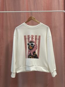 Sudadera Estampado Trendy Chic Curvy y Pequeña - Imagen 10