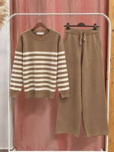 Conjunto Punto Rayas Venecia Trendy - Imagen 5