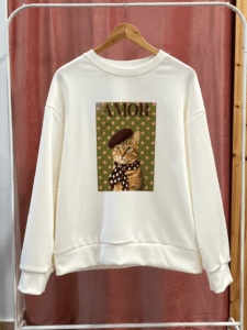 Sudadera Estampado Trendy Chic Curvy y Pequeña - Imagen 2