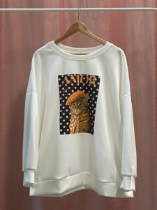 Sudadera Estampado Trendy Chic Curvy y Pequeña - Imagen 4
