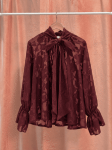 Blusa Lazo Transparencia Premium Curvy - Imagen 4