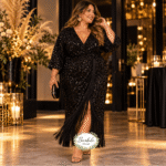 Vestido Lentejuelas Gala Mid