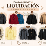 LIQUIDACION CHAQUETAS CURVY