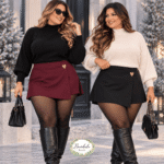 Falda Pantalon Corazon Curvy