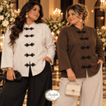 Chaqueta Antelina Cierre Chino Premium Curvy