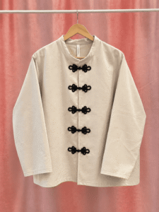 Chaqueta Antelina Cierre Chino Premium Curvy - Imagen 2