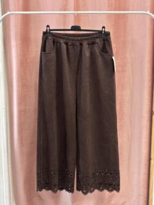 Pantalon Ancho Calado Antelina Curvy - Imagen 5